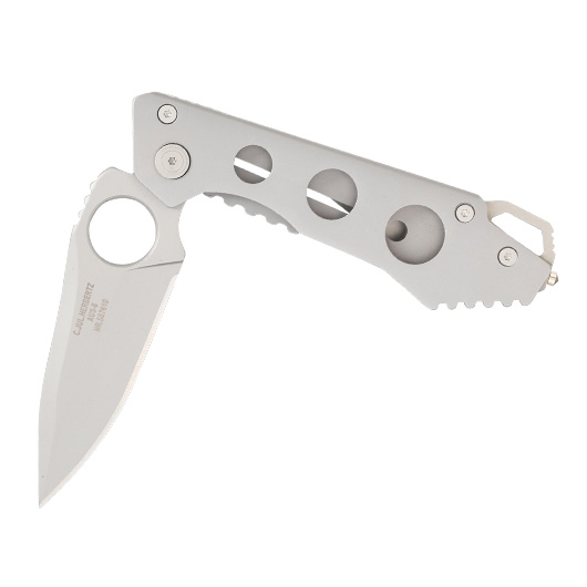 Herbertz Einhandmesser silver inkl. Grtelclip Bild 3