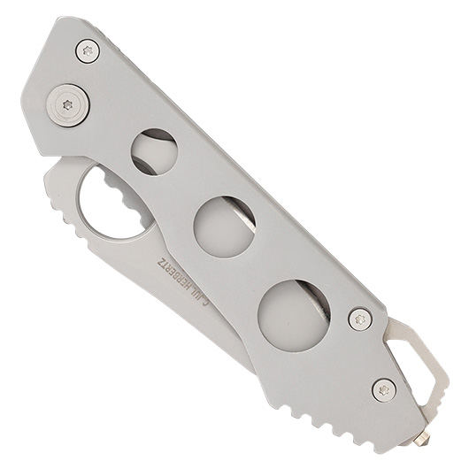 Herbertz Einhandmesser silver inkl. Grtelclip Bild 5