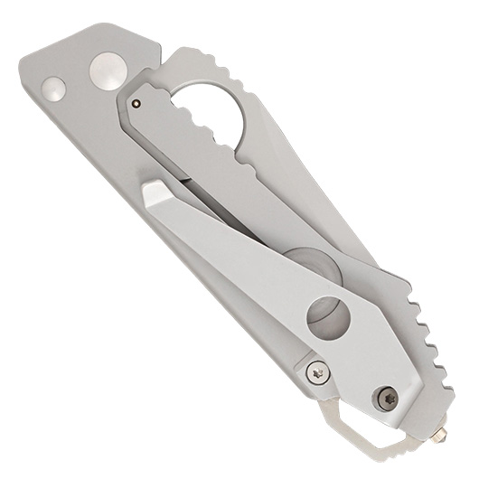 Herbertz Einhandmesser silver inkl. Grtelclip Bild 6