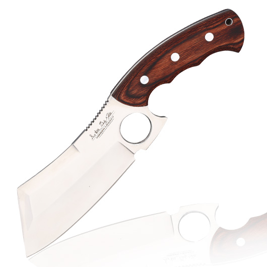 United Cutlery Cleaver Bloodwood Version Gil Hibben inkl. Ledergrtelscheide