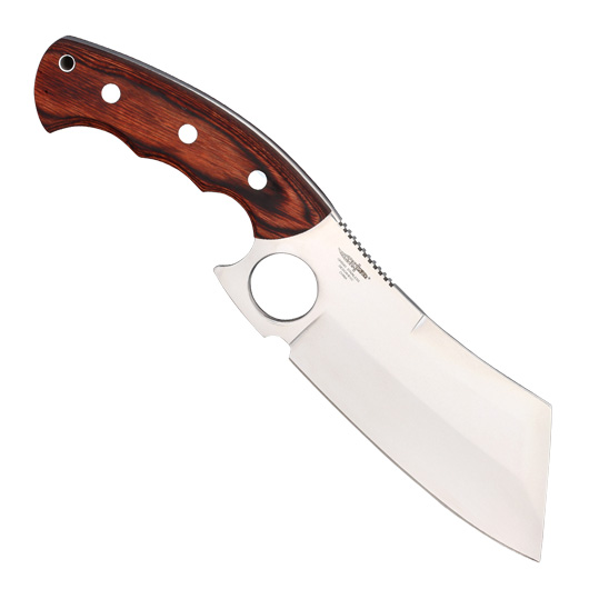 United Cutlery Cleaver Bloodwood Version Gil Hibben inkl. Ledergrtelscheide Bild 1