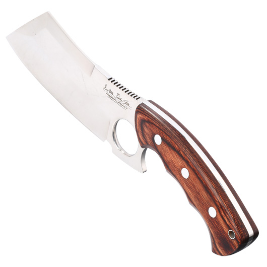 United Cutlery Cleaver Bloodwood Version Gil Hibben inkl. Ledergrtelscheide Bild 4