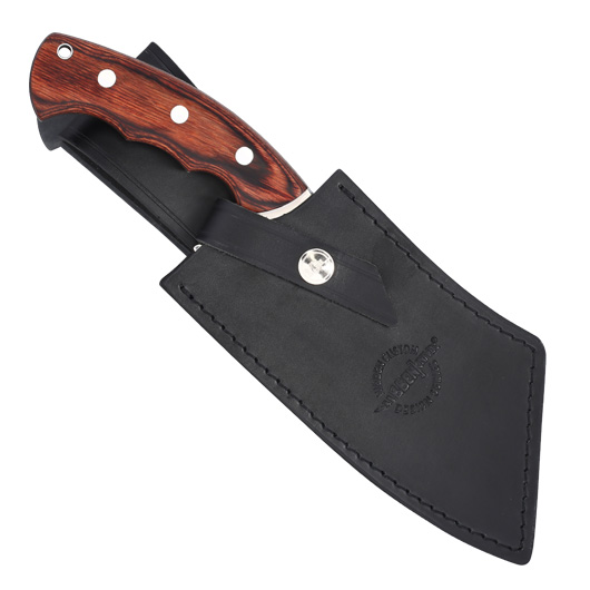 United Cutlery Cleaver Bloodwood Version Gil Hibben inkl. Ledergrtelscheide Bild 5