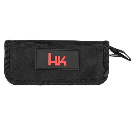 Heckler & Koch Einhandmesser SFP Tactical Folder All Black Sgezahnung inkl. Grtelclip und Nylonetui Bild 8