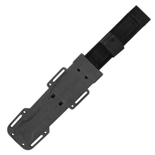 CJH Outdoormesser schwarz inkl. Kunststoffscheide Bild 6