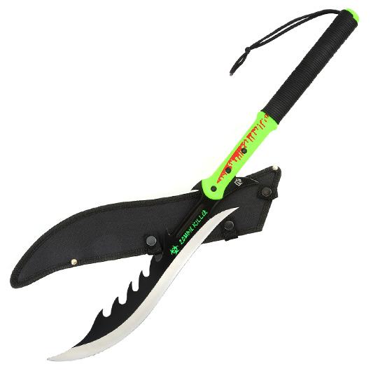 MP9 Zombie Hunting Knife Machete inkl. Nylonscheide Bild 2