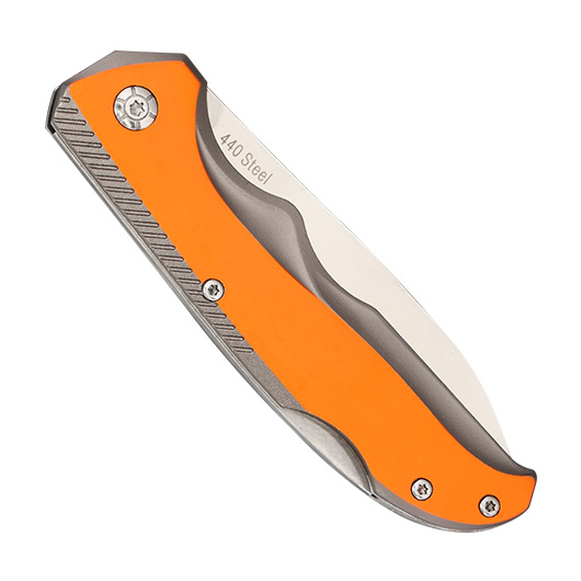 Black Ice O-Sail Taschenmesser orange in Blechdose Bild 6