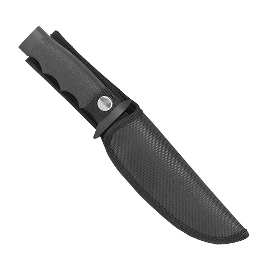 Black Ice Outdoormesser Outlaw schwarz inkl. Nylonscheide Bild 4