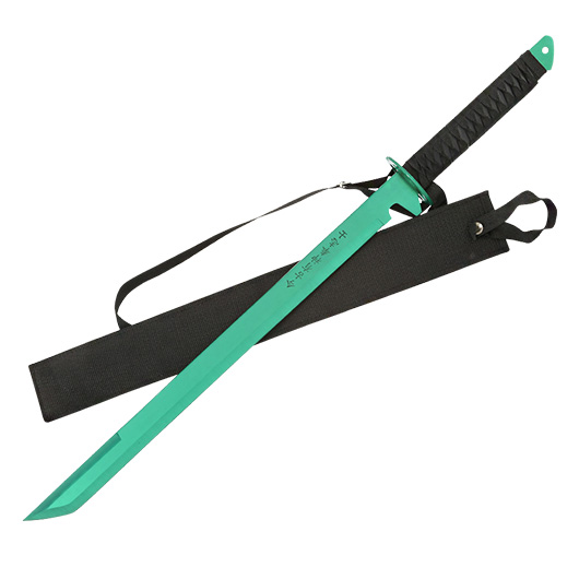 Ninja Schwert Technicolor 70 cm inkl. Scheide  grn Bild 2