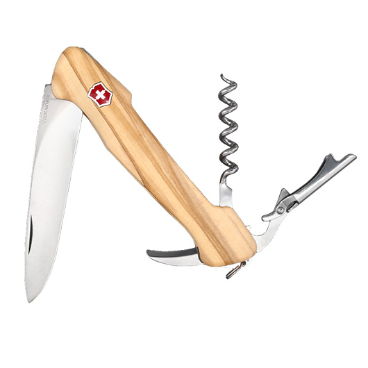 Victorinox Taschenmesser Wein Master Olivenbaumholz silber/braun