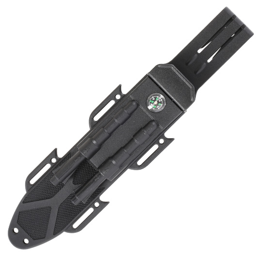 Magnum Outdoormesser M-Spec Survival Knife inkl. Nylonscheide schwarz/oliv Bild 5