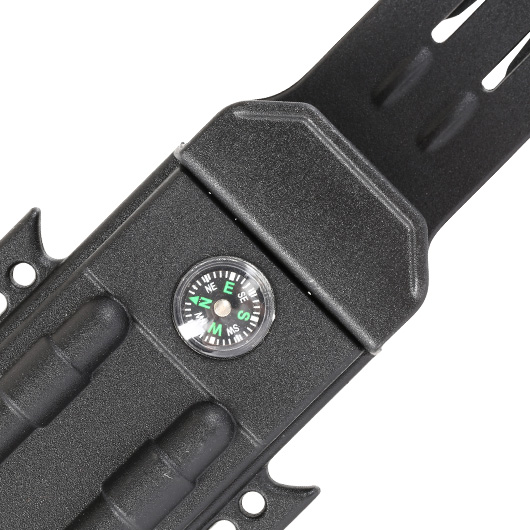Magnum Outdoormesser M-Spec Survival Knife inkl. Nylonscheide schwarz/oliv Bild 6