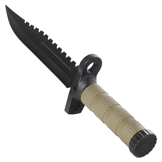 Magnum Outdoormesser M-Spec Survival Knife inkl. Nylonscheide schwarz/oliv Bild 8