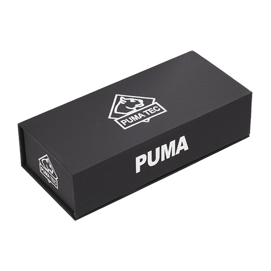 Puma Tec Taschenmesser mit Olivenholzgriff silber/braun inkl. Grtelclip Bild 4