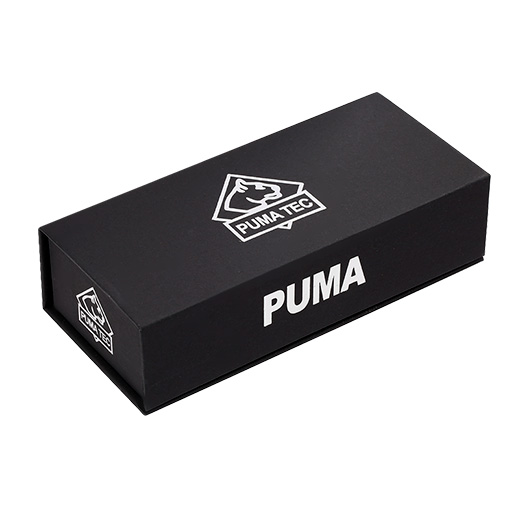 Puma Tec Taschenmesser mit Olivenholzgriff silber/braun Bild 4