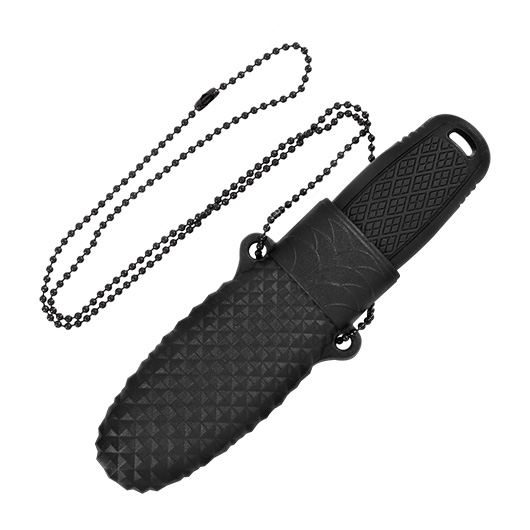 Haller Neck Knife All-Black inkl. Scheide Bild 4