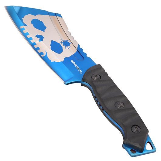 Wartech Survivalmesser blau inkl. Nylonscheide Bild 3