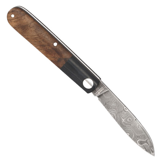 Bker Taschenmesser Barlow Prime Tirpitz Damast 200 Lagen Sammlermesser inkl. Filzetui Bild 1