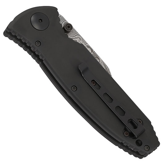 Bker Damast Sammlermesser Kalashnikov Bajonett 80 Lagen schwarz/braun Bild 5