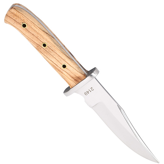 Black Eagle Junior Bowiemesser inkl. Lederscheide braun Bild 1