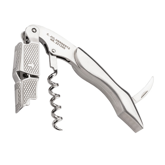 Herbertz Kellnermesser Edelstahl silber
