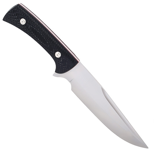 Muela Grtelmesser Jabali Micarta silber/schwarz inkl. Lederscheide Bild 1