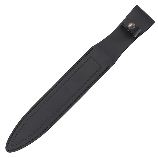 Muela Jagdmesser Scorpion schwarz inkl. Lederscheide Bild 4