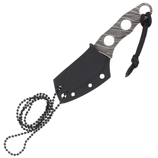 Bker Plus Neck Knife Kazhan D2 silber inkl. Kydex Scheide Bild 3