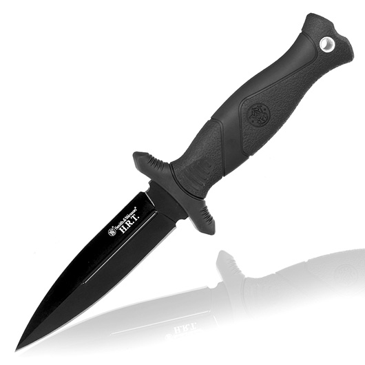 Smith & Wesson Stiefelmesser HRT 4 schwarz inkl. Nylonscheide