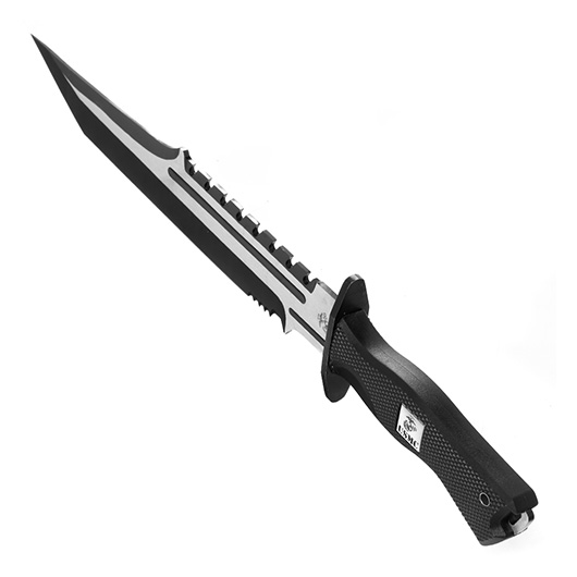 United Cutlery Tanto Survivalmesser USMC Operation Mako schwarz inkl. Nylonscheide Bild 6