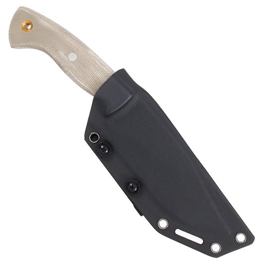 Bker Plus Outdoormesser Mini Tracker schwarz/tan inkl. Kydexscheide Bild 4