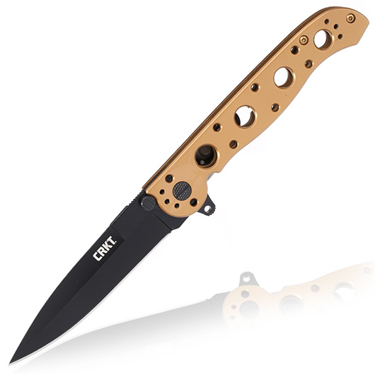 CRKT Einhandmesser M16-03 Sandvik Stahl bronze/schwarz inkl. Grtelclip