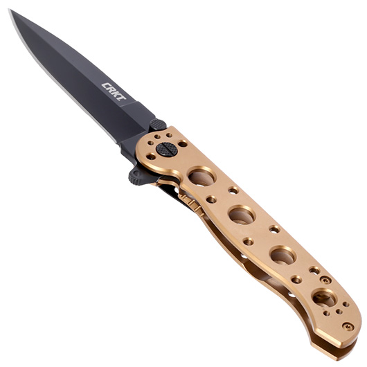 CRKT Einhandmesser M16-03 Sandvik Stahl bronze/schwarz inkl. Grtelclip Bild 2