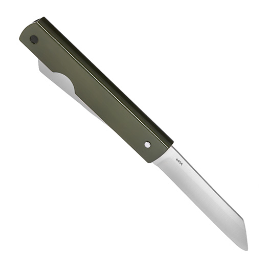History Knife & Tool Taschenmesser Japenese Army Pen Knife Saw & Hawkbill oliv Bild 1