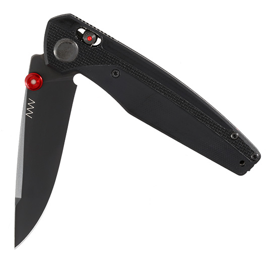 ANV Knives Einhandmesser A200 Sleipner Stahl schwarz inkl. Grtelclip Bild 3