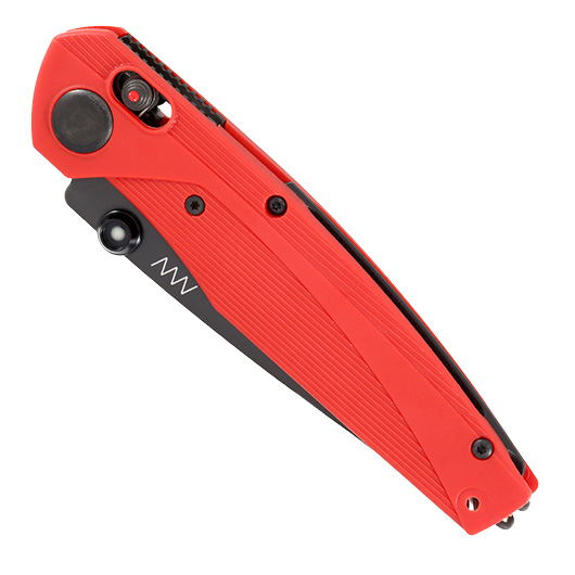 ANV Knives Einhandmesser A100 Sleipner Stahl rot inkl. Grtelclip Bild 4