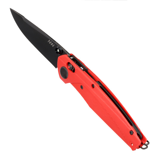 ANV Knives Einhandmesser A100 Sleipner Stahl rot inkl. Grtelclip Bild 6