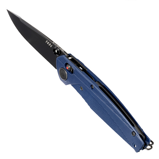 ANV Knives Einhandmesser A100 Sleipner Stahl blau inkl. Grtelclip Bild 6