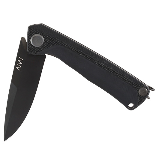 ANV Knives Einhandmesser Z100 G10 Sleipner Stahl schwarz inkl. Grtelclip Bild 3