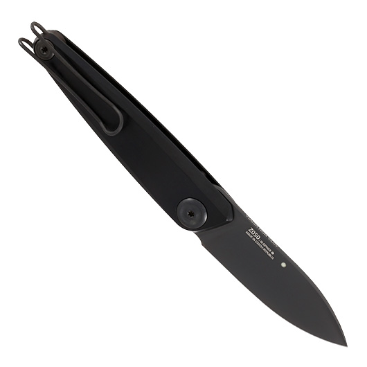 ANV Knives Taschenmesser Z050 Sleipner Stahl schwarz inkl. Grtelclip Bild 1