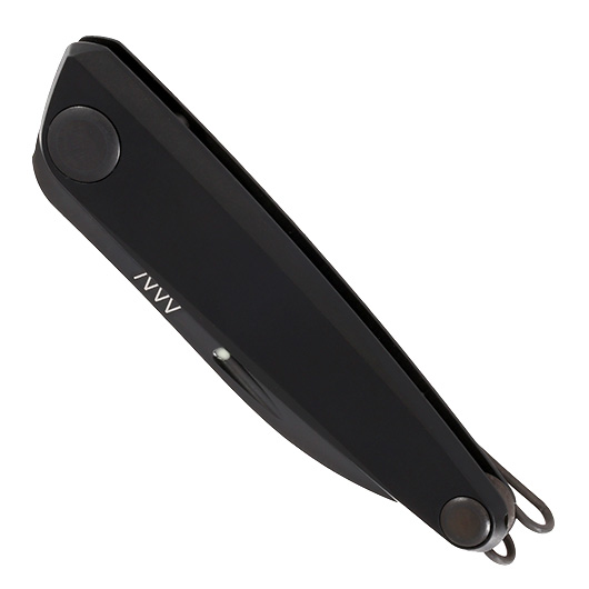 ANV Knives Taschenmesser Z050 Sleipner Stahl schwarz inkl. Grtelclip Bild 4