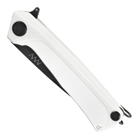 ANV Knives Einhandmesser Z100 BB G10 Sleipner Stahl wei inkl. Grtelclip Bild 4