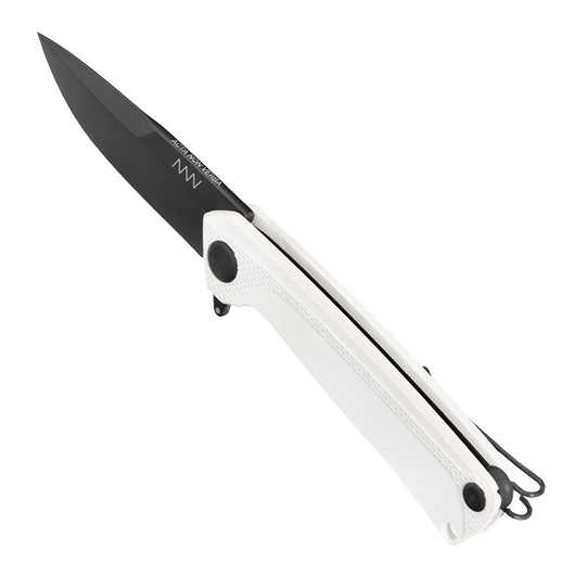 ANV Knives Einhandmesser Z100 BB G10 Sleipner Stahl wei inkl. Grtelclip Bild 6