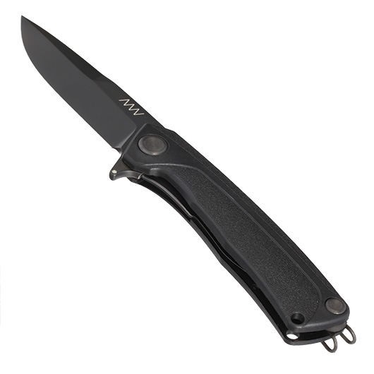 ANV Knives Einhandmesser Z100 Sleipner Stahl schwarz inkl. Grtelclip Bild 2