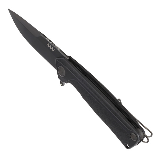 ANV Knives Einhandmesser Z100 Sleipner Stahl schwarz inkl. Grtelclip Bild 6