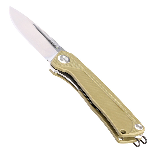 ANV Knives Taschenmesser Z200 G10 Sleipner Stahl oliv/stonewash inkl. Grtelclip Bild 2