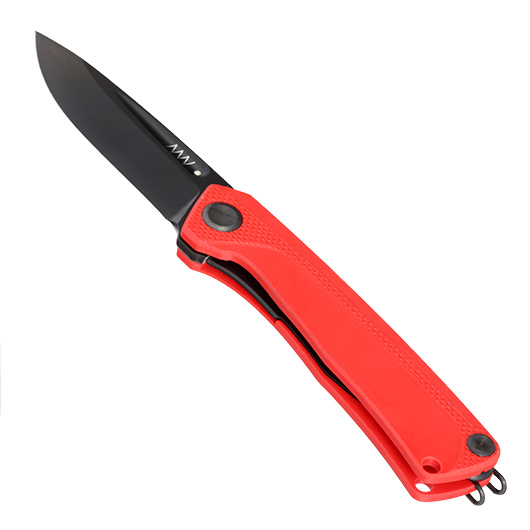 ANV Knives Taschenmesser Z200 G10 Sleipner Stahl rot inkl. Grtelclip Bild 2