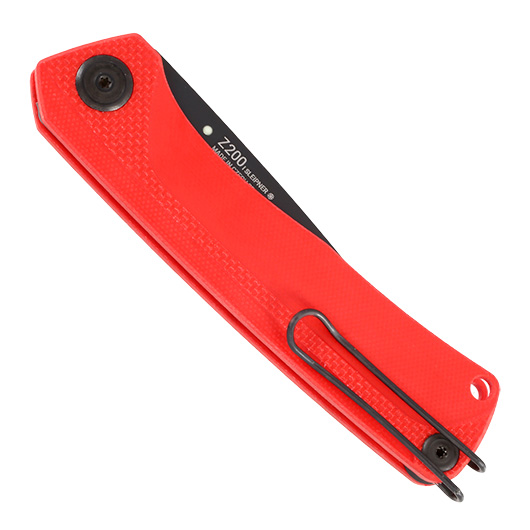 ANV Knives Taschenmesser Z200 G10 Sleipner Stahl rot inkl. Grtelclip Bild 5