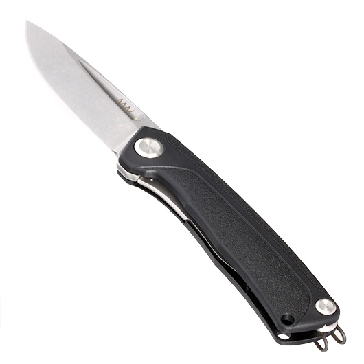 ANV Knives Taschenmesser Z200 BB Sleipner Stahl schwarz/stonewash inkl. Grtelclip Bild 2