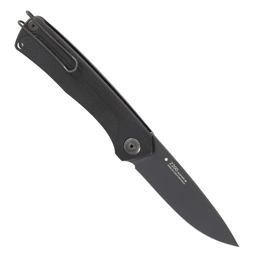 ANV Knives Taschenmesser Z200 Sleipner Stahl schwarz inkl. Grtelclip Bild 1